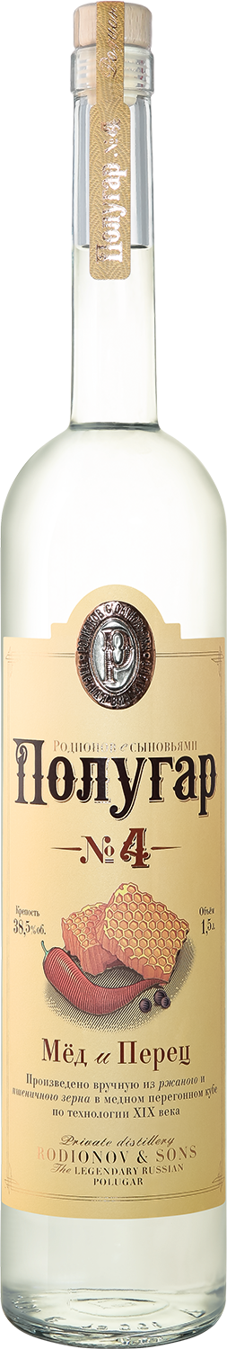 Полугар №4 Мед и Перец 1.5 л