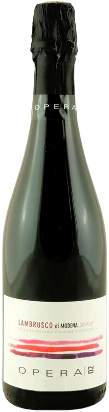 Опера 02 Брют Ламбруско ди Модена DOP Ка'Монтанари 0.75 л
