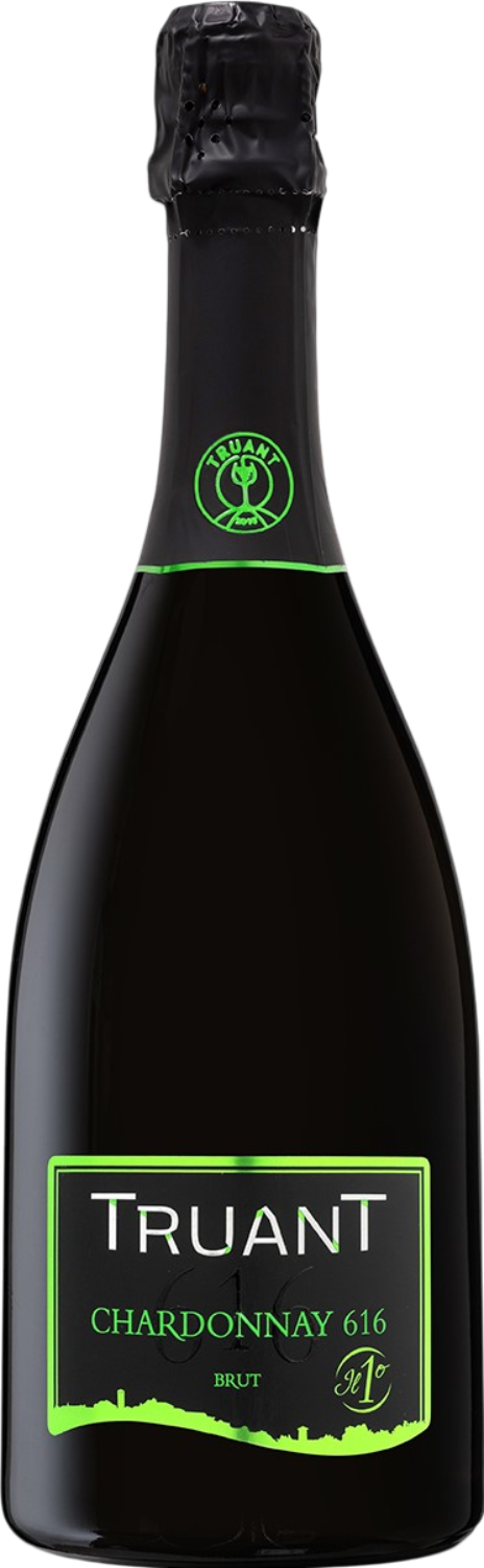 Шардоне 616 Брют Труант 0.75 л