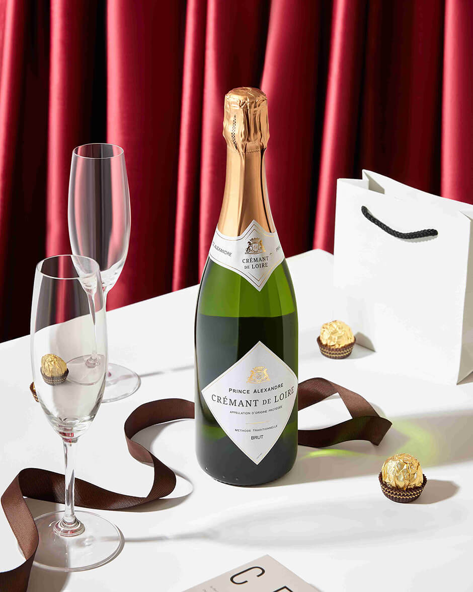 Принц Александр Брют Креман Де Луар AOC 0.75 л