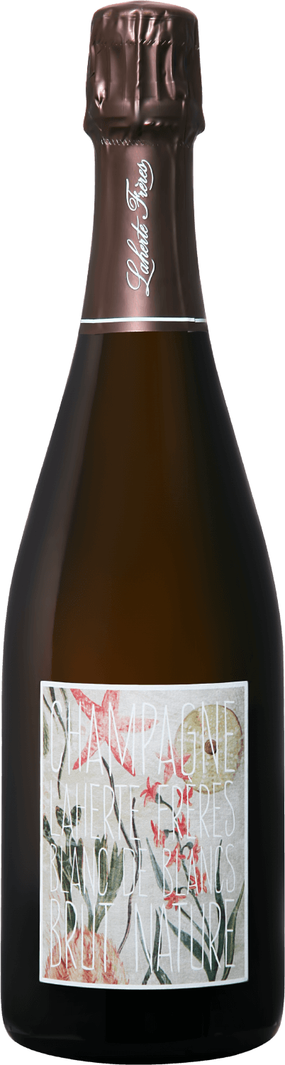 Блан де Блан Брют Натюр Шампань AOС Лаэрт Фрер в подарочной упаковке - 0.75 л