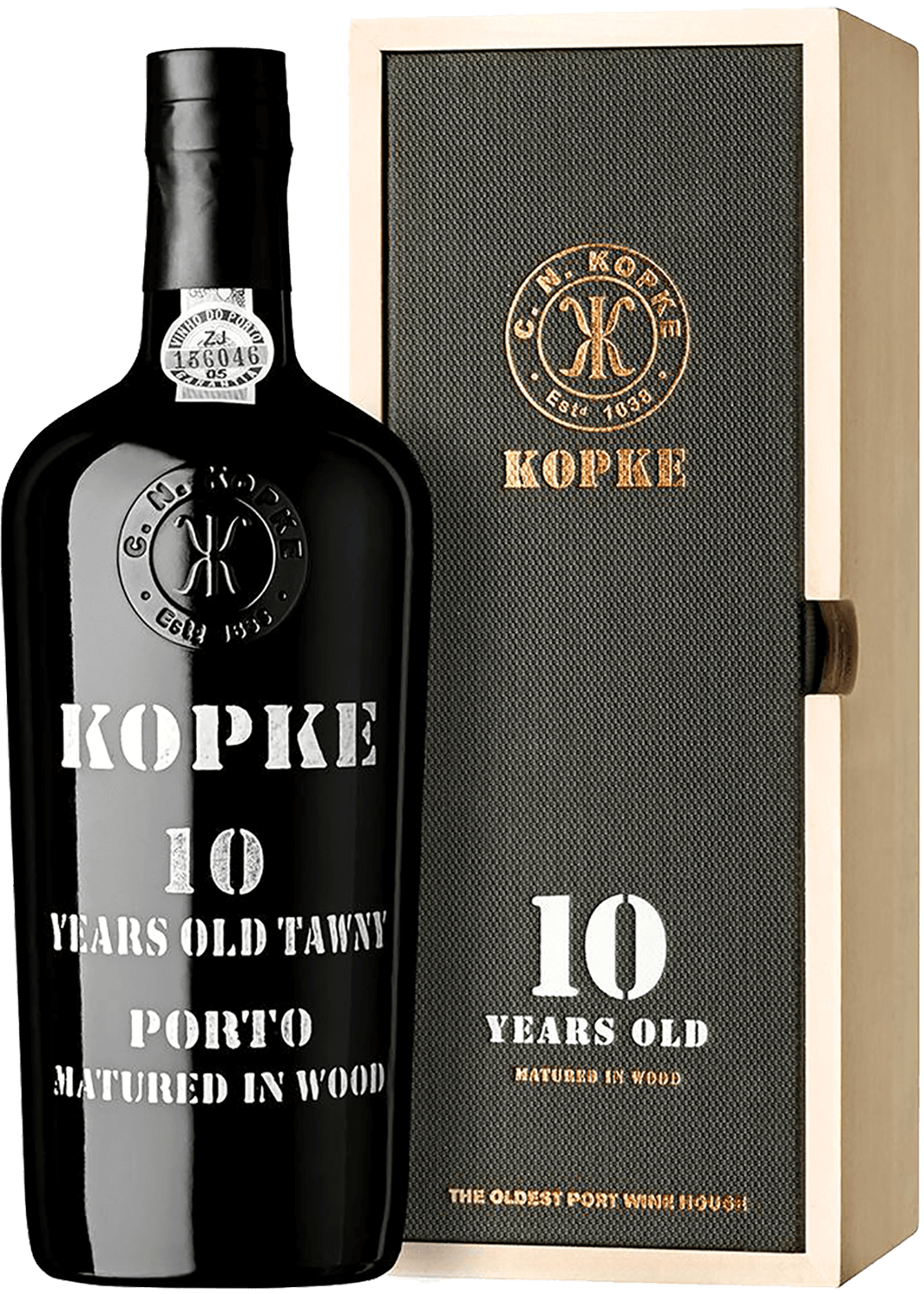 Копке 10 лет Тони Порто в подарочной упаковке 0.75&nbsp;л