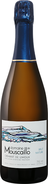 Cremant de Limoux AOP Brut Nature Domaine de Mouscaillo, 0.75 л в Тольятти