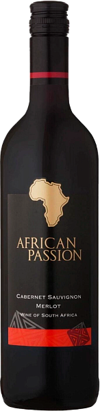 African Passion Cabernet Sauvignon-Merlot Western Cape WO, 0.75 л в Тольятти