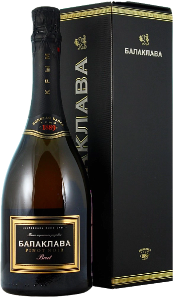 Balaklava Pinot Noir Brut Rose Crimea Zolotaya Balka (gift box), 0.75 л в Тольятти