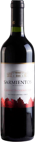 Sarmientos Cabernet Sauvignon Central Valley DO Tarapaca, 0.75 л в Тольятти