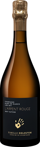 L’arpent Rouge Blanc de Blancs Brut Nature Champagne AOC Famille Delouvin, 0.75 л в Тольятти