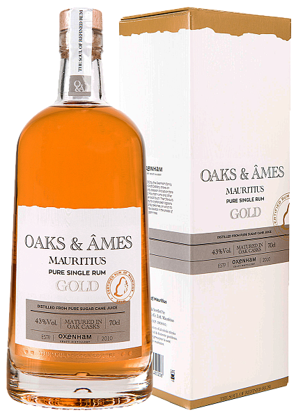 Oaks & Ames Pure Single Rum Gold (gift box), 0.7 л в Тольятти
