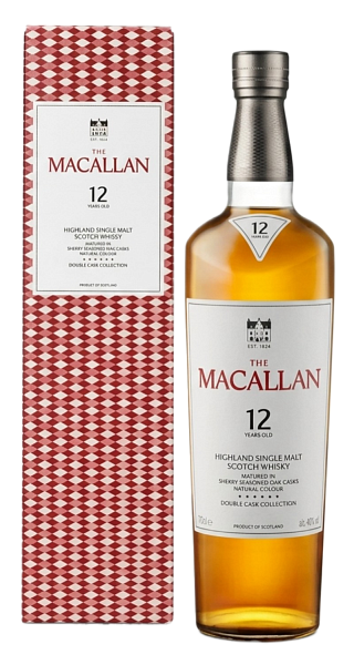 Macallan Double Cask 12 y.o. Highland single malt scotch whisky (Подарочная упаковка), 0.7 л в Тольятти