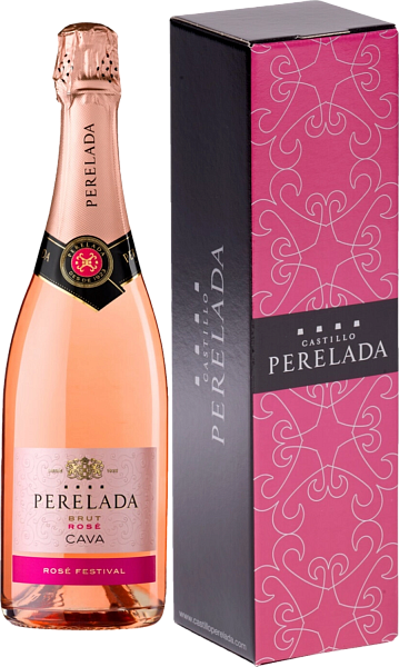 Perelada Cava DO Brut Rosado (Подарочная упаковка), 0.75 л в Тольятти