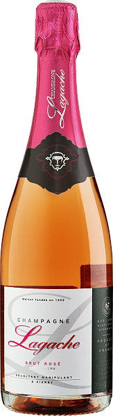 Champagne Lagache Champagne AOC Brut Rose Premier Cru, 0.75 л в Тольятти
