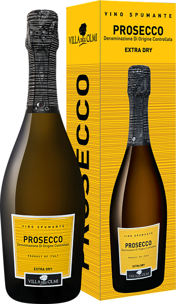 Prosecco DOC Spumante Extra Dry Villa degli Olmi (gift box), 0.75 л в Тольятти