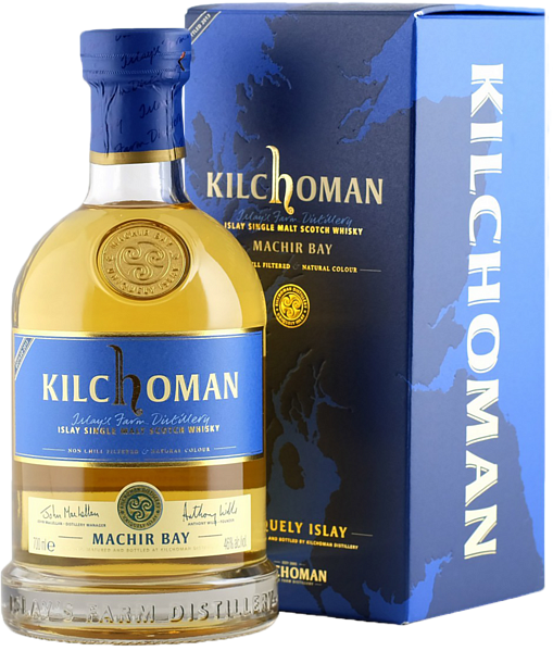 Kilchoman Machir Bay Islay Single Malt Scotch Whisky (gift box), 0.7 л в Тольятти