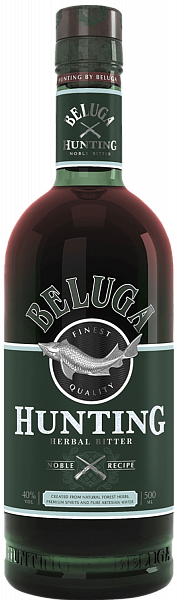 Beluga Hunting Herbal Bitter, 0.5 л в Тольятти