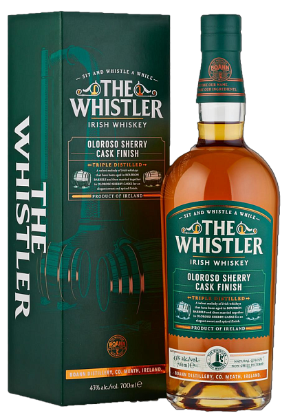 The Whistler Oloroso Sherry Cask Finish Irish Whiskey (Подарочная упаковка), 0.7 л в Тольятти