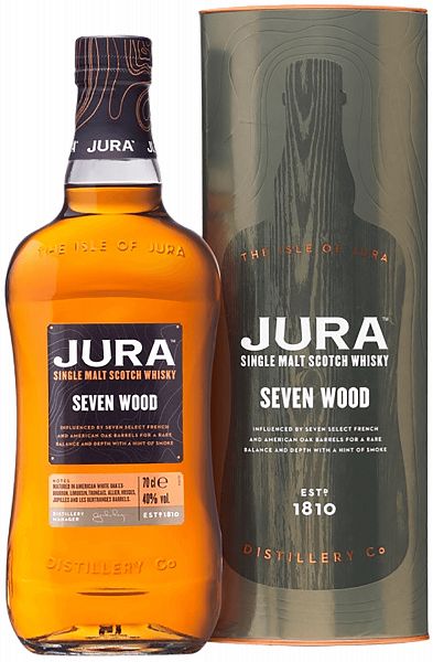 Jura Seven Wood Single Malt Scotch Whisky (gift box), 0.7 л в Тольятти