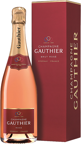 Gauthier Rose Champagne AOC Maison Burtin (gift box), 0.75 л в Тольятти