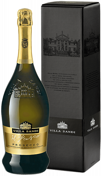 Villa Sandi Il Fresco Prosecco DOC (Подарочная упаковка), 1.5 л в Тольятти
