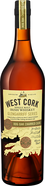 West Cork Glengarriff Series Bog Oak Charred Cask Single Malt Irish Whiskey, 0.7 л в Тольятти