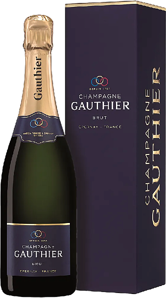 Gauthier Brut Champagne AOC Maison Burtin (gift box), 0.75 л в Тольятти