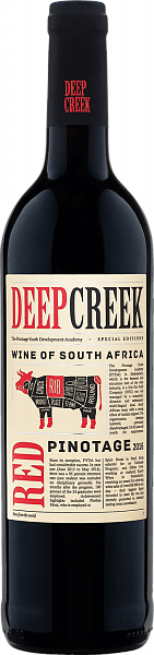 Deep Creek Pinotage Western Cape WO Origin Wine Stellenbosh, 0.75 л в Тольятти
