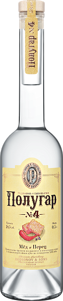 Polugar №4 Honey & Allspice, 0.5 л в Тольятти
