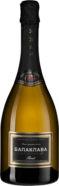 Balaklava Chardonnay Brut Crimea Zolotaya Balka, 0.75 л в Тольятти