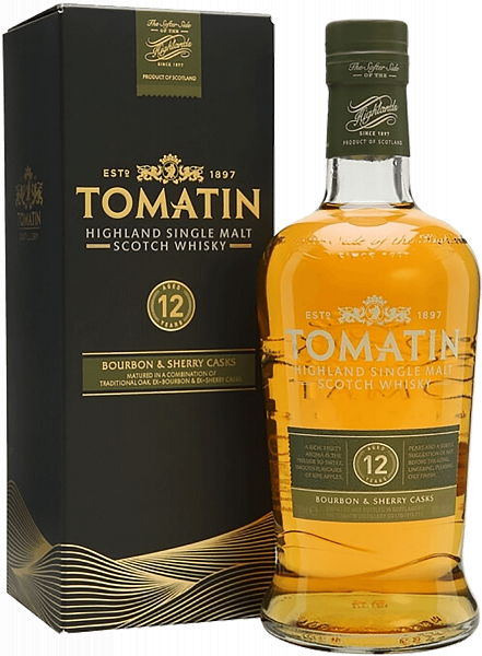 Tomatin Highland Single Malt Scotch Whisky 12 y.o. (gift box), 0.7 л в Тольятти