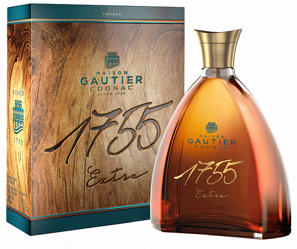 Cognac 1755 Extra Maison Gautier (gift box), 0.7 л в Тольятти