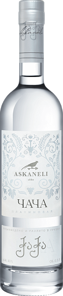 Чача Chacha Askaneli Platinum, 0.5 л в Тольятти