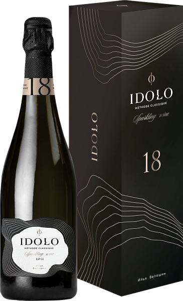 Игристое вино Idolo Brut Rose (Подарочная упаковка), 0.75 л в Тольятти