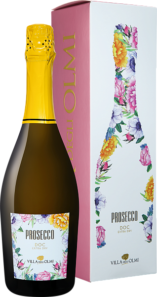 Prosecco DOC Spumante Extra Dry Villa degli Olmi (gift box), 0.75 л в Тольятти